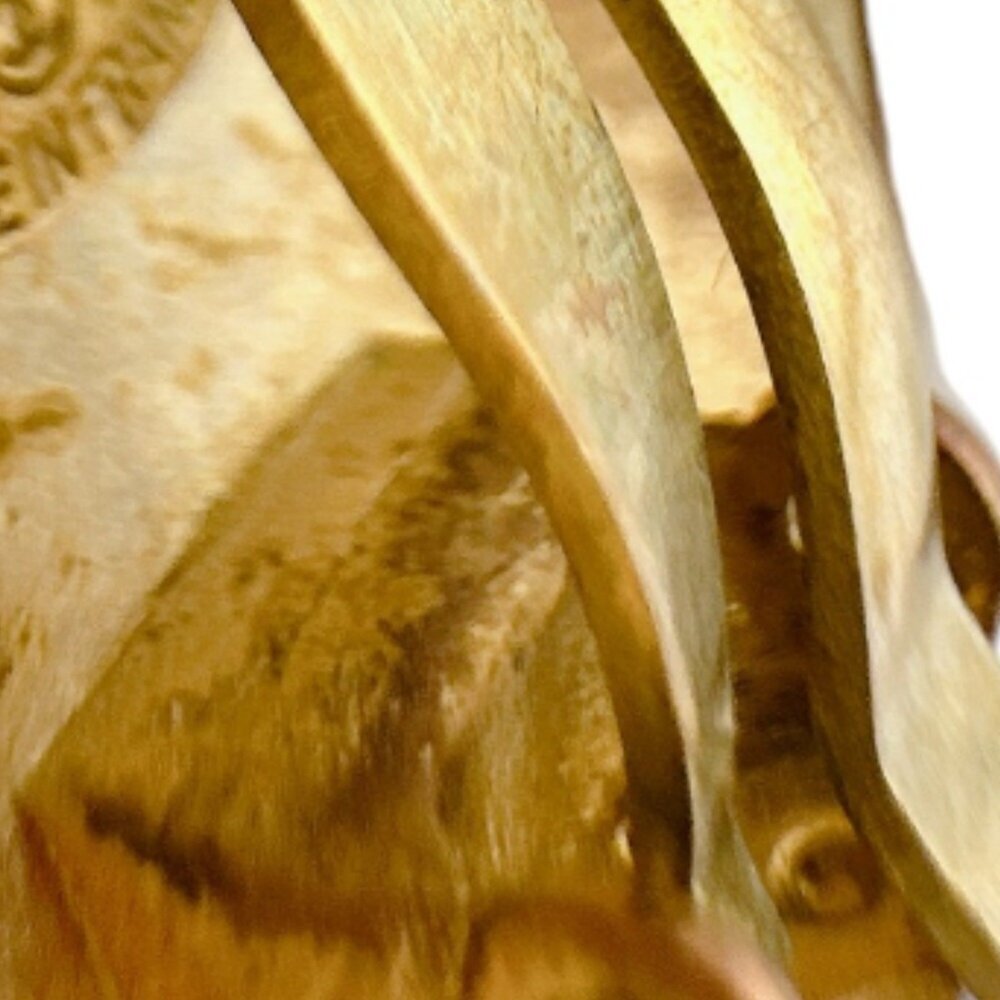 CHANEL Authentic Vintage Gold Earrings - Picture 7 of 11